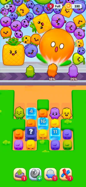 Color Pipets Jam: Fruit Puzzle screenshot 4