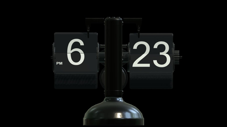#1. Flip Clock 3D : Study Time (iOS) Podle: 乃君 黄