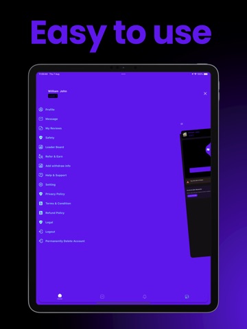 TransP Driver iPad screenshot