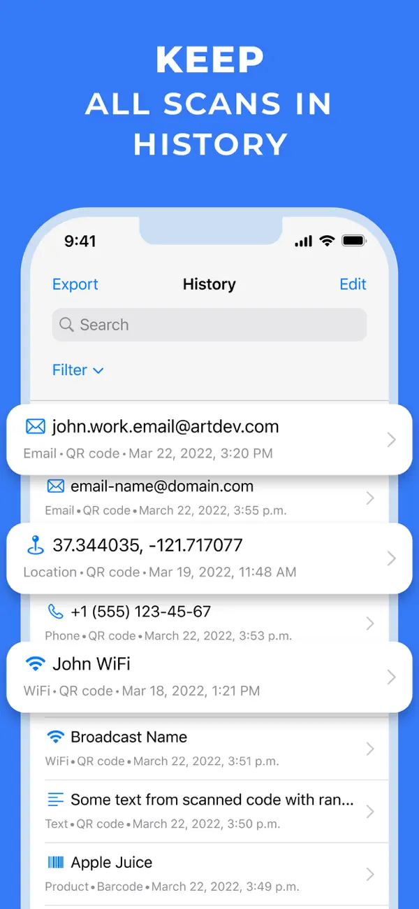 #5. QR Code Reader, Barcode Scan (iOS) Podle: Essa Studio