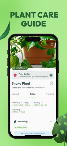 Garden Guru - Plant Care Guide iPhone screenshot