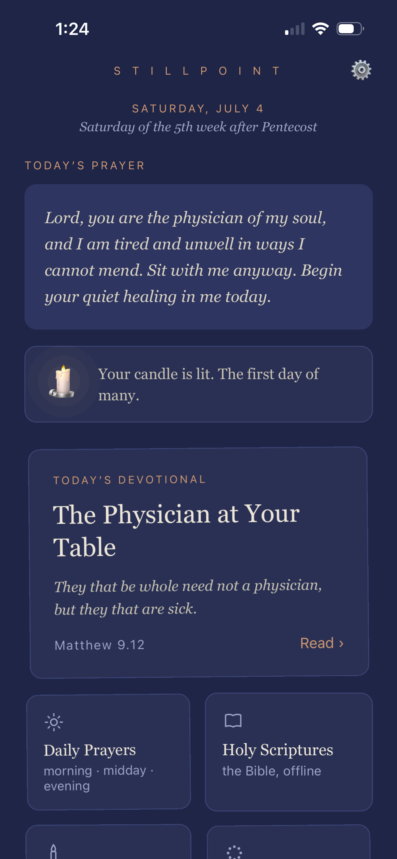Stillpoint: Daily Devotional screenshot 4