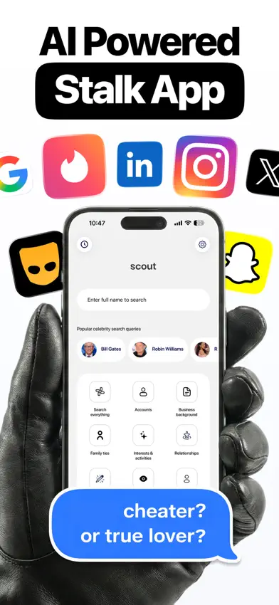 Scout: Deep Search AI screenshot 1