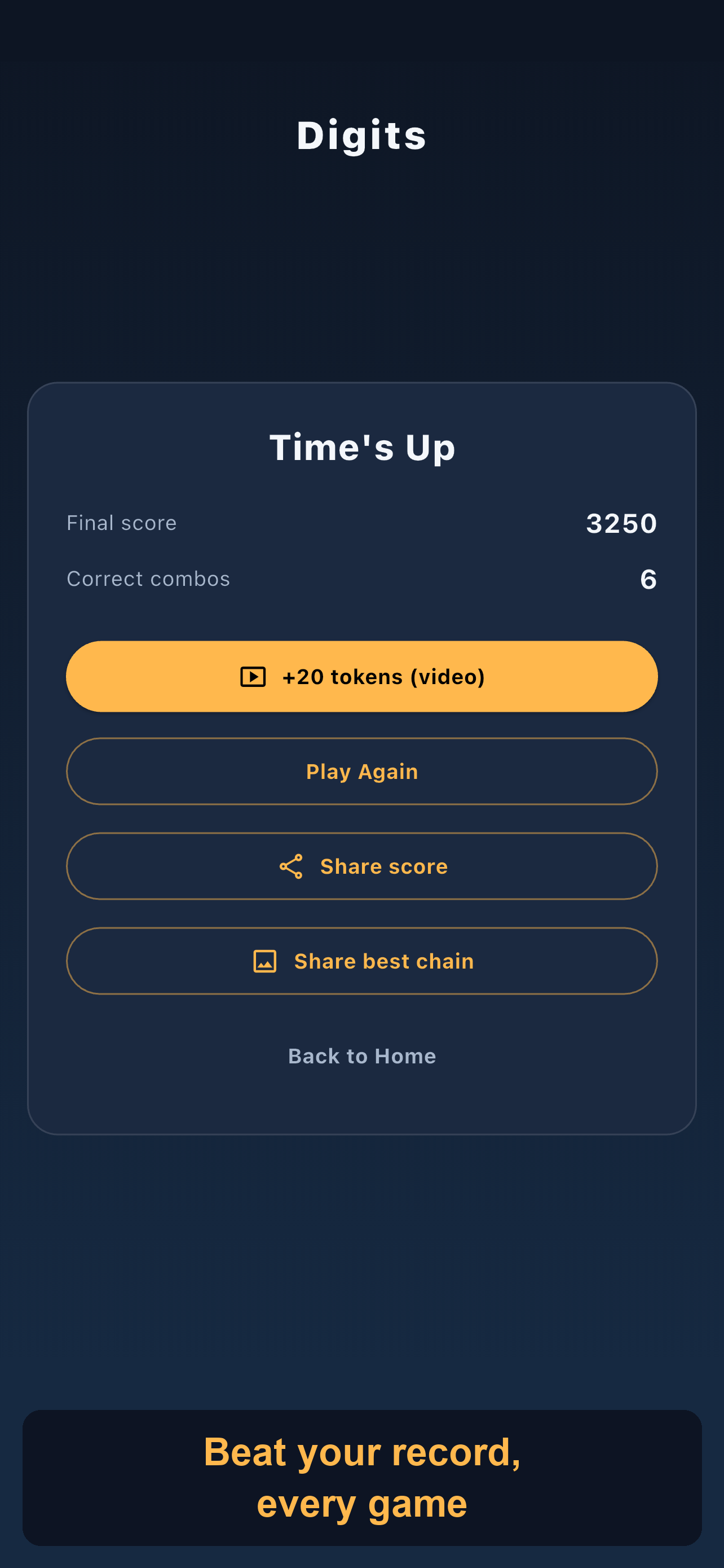 Digits - Number Challenge screenshot 3