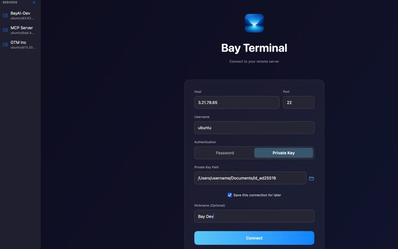 Bay Terminal screenshot 3