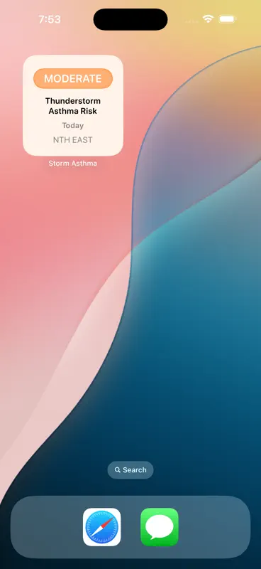 Thunderstorm Asthma screenshot 5 of 5