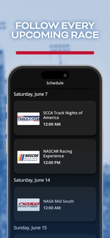 Nashville Superspeedway iPhone screenshot