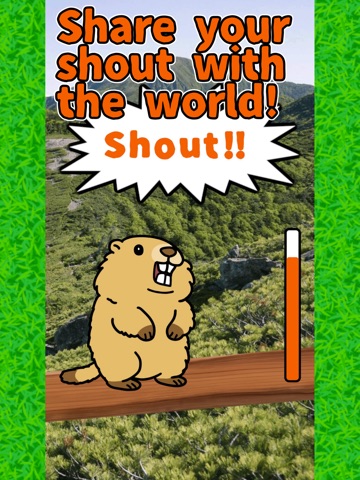 Shout Marmot! iPad screenshot
