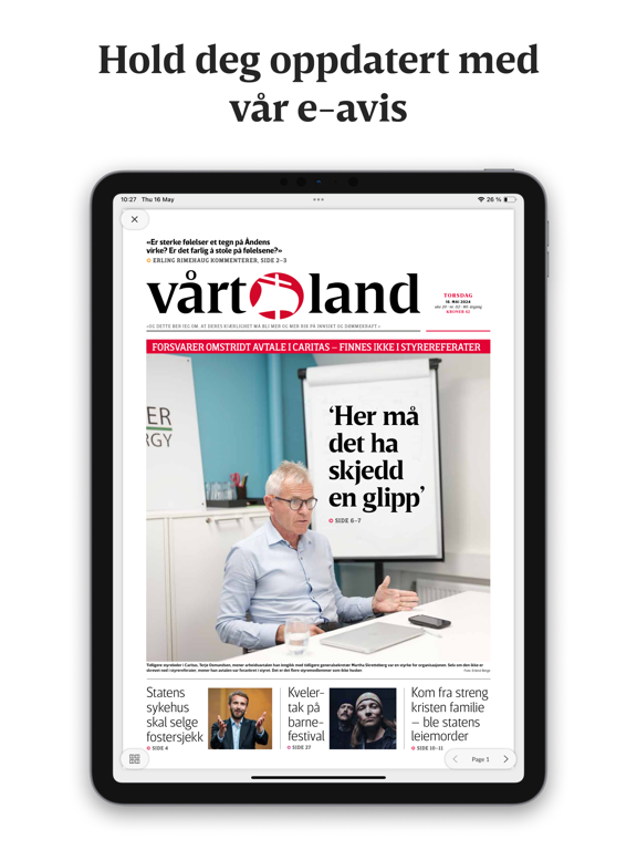 Screenshot #4 pour Vårt Land e-avis