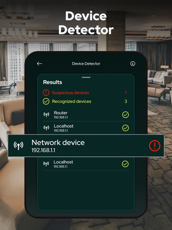 Screenshot #5 pour DontSpy: Détecteur Cam