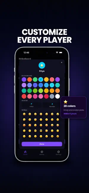StrikeBoard: Bowling Score screenshot 2