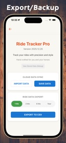 Ride Tracker Pro - for Horses screenshot