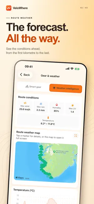 VeloWhere screenshot 2
