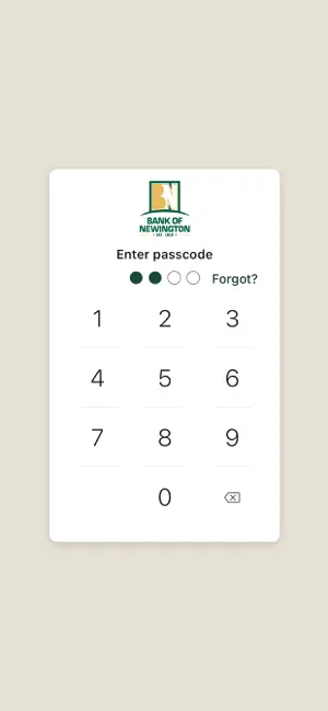 Bank of Newington Mobile screenshot 2