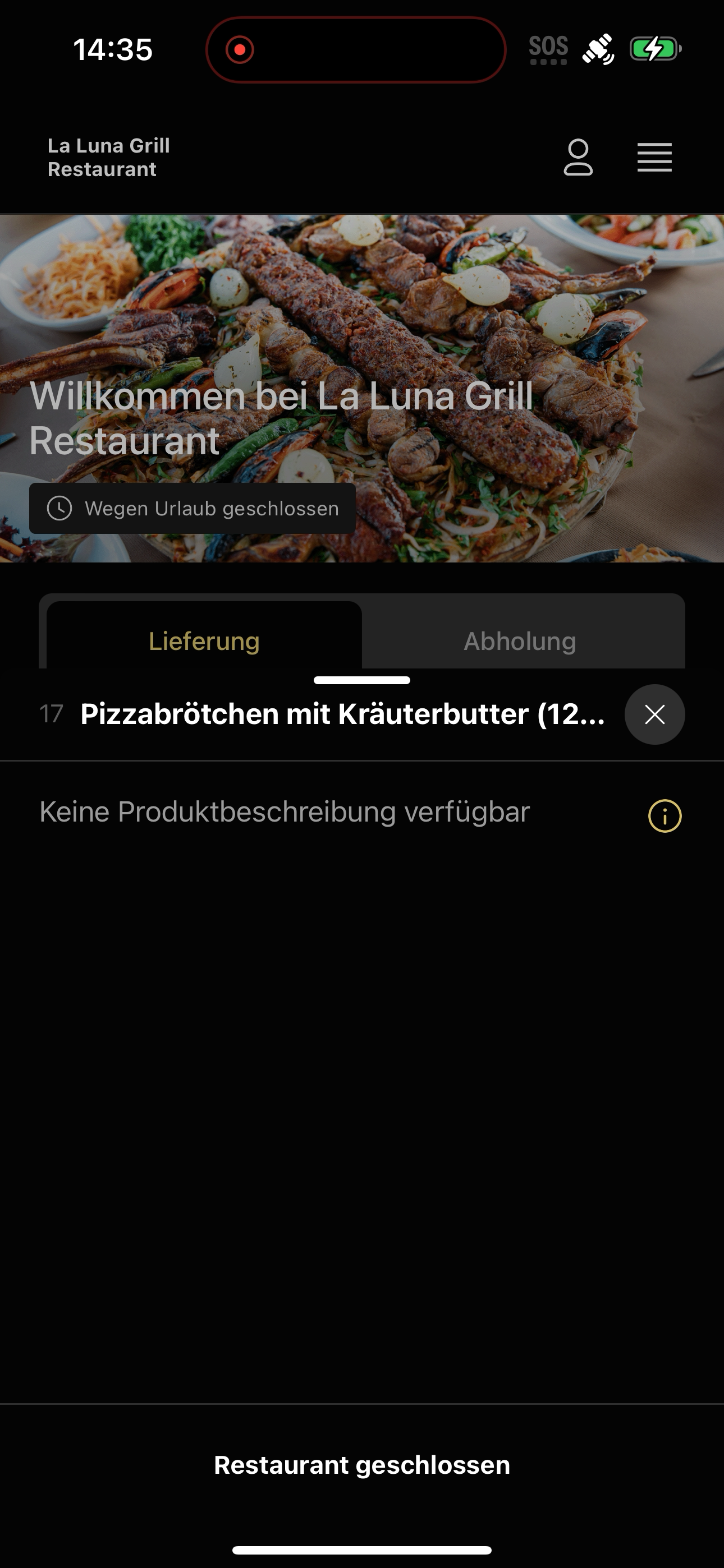 La Luna Grill Restaurant screenshot 7