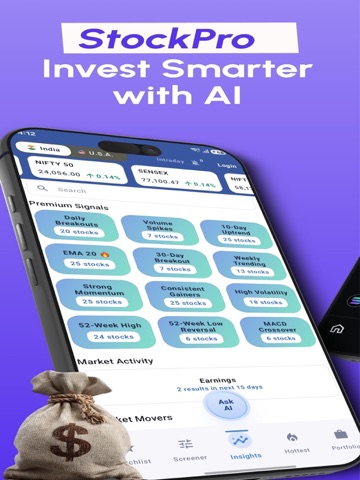 StockPro - AI Stock Screener iPad screenshot