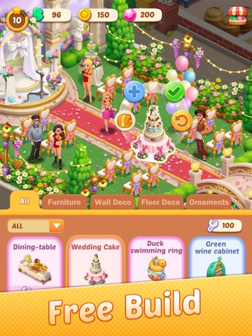 Gossip Girls Restaurant-Merge iPad screenshot