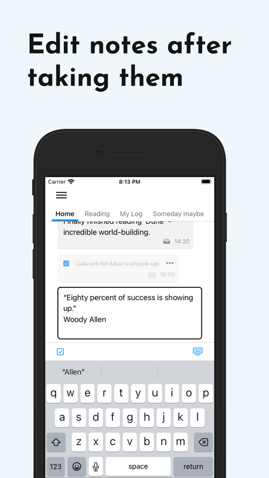 #4. Quick Capture & Notes - Qept (iOS) 由: Willem de Beijer