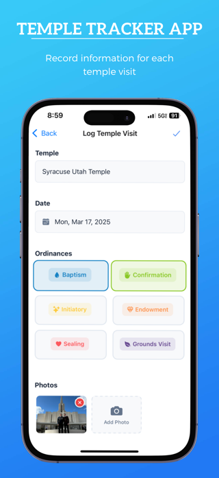 Temple Tracker Screenshot 3 of 6