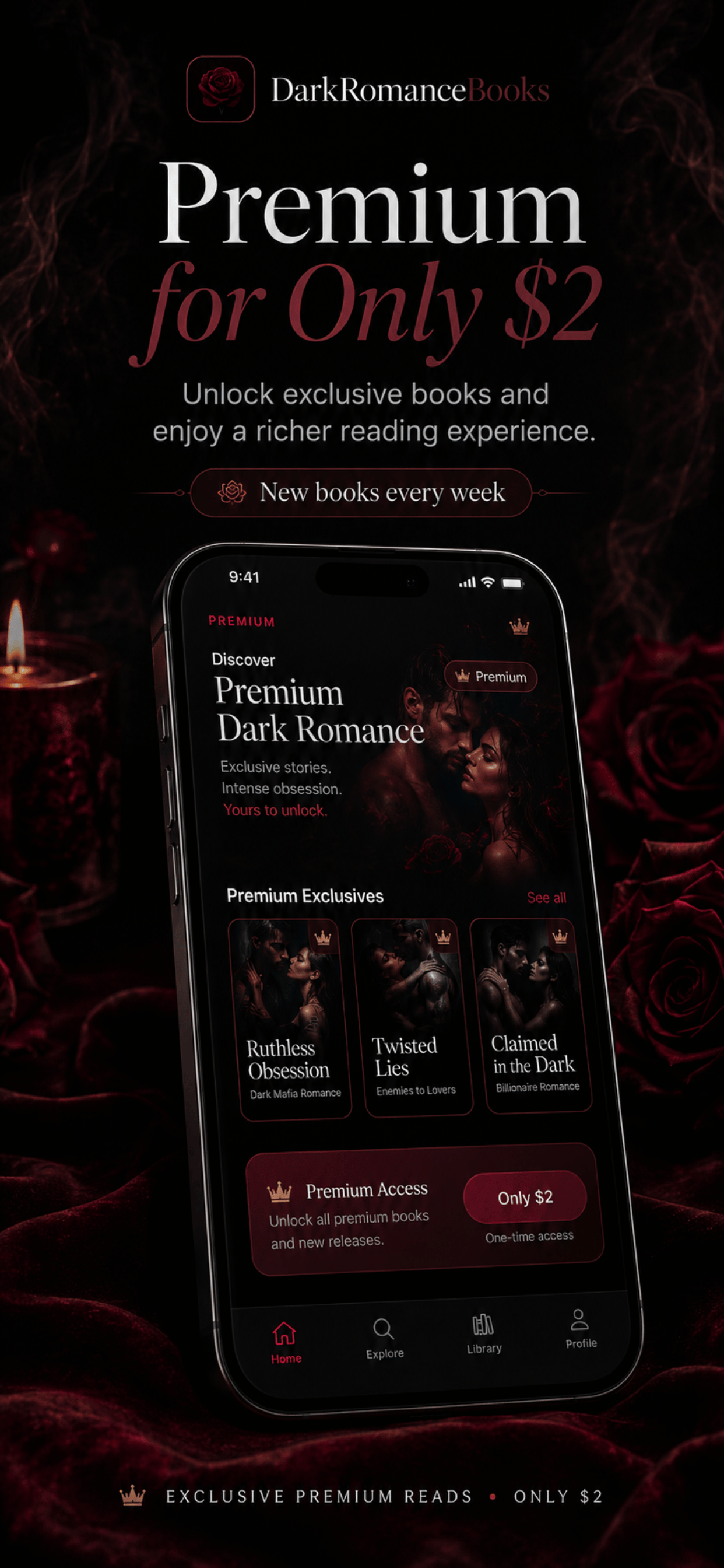 Dark Romance Books screenshot 6