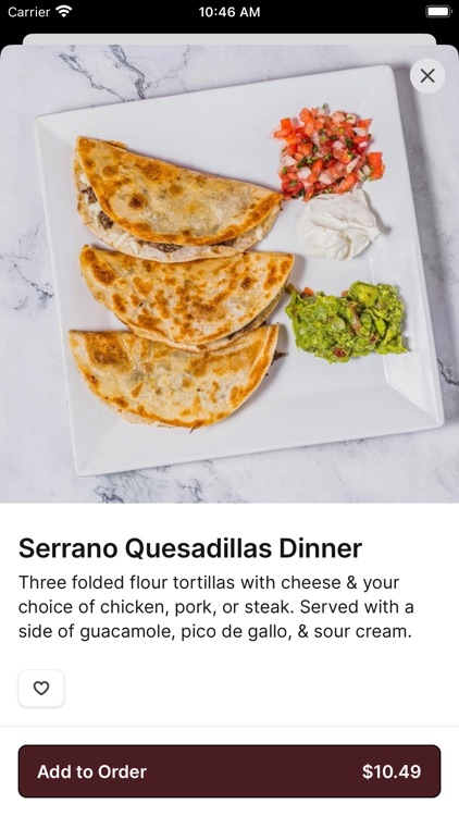 Serranos Mexican Grill screenshot-3