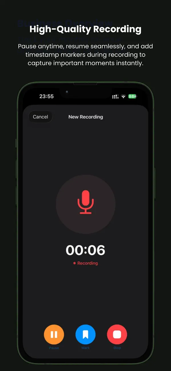 #1. Interview Rec (iOS) Podle: Flamur Ahmeti
