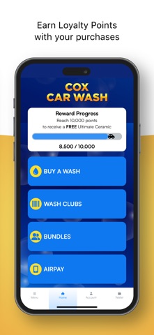 Cox Car Wash iPhone screenshot