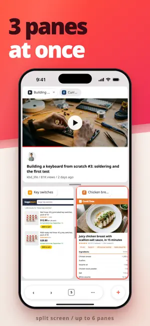 tabbrowser: Ad Blocker Browser screenshot 4