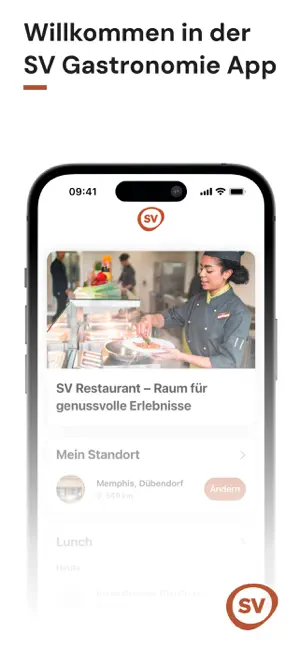 SV Gastronomie Deutschland iPhone screenshot 1