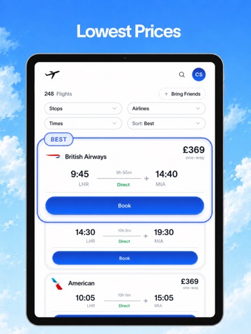 Soar - Flights & Travel iPad screenshot 2
