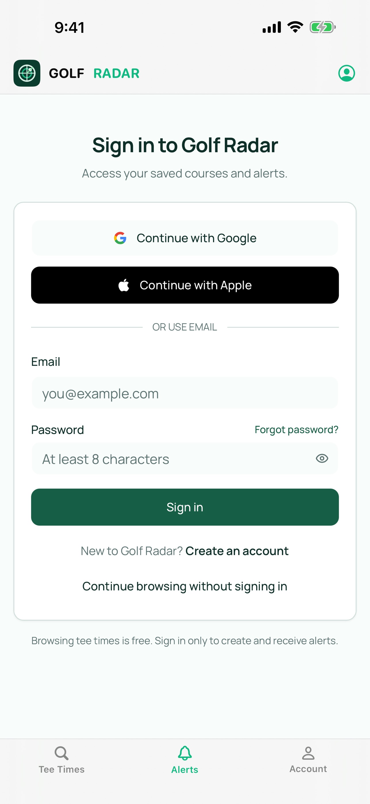 Screenshot 3 of Golf Radar: Tee Time Alerts