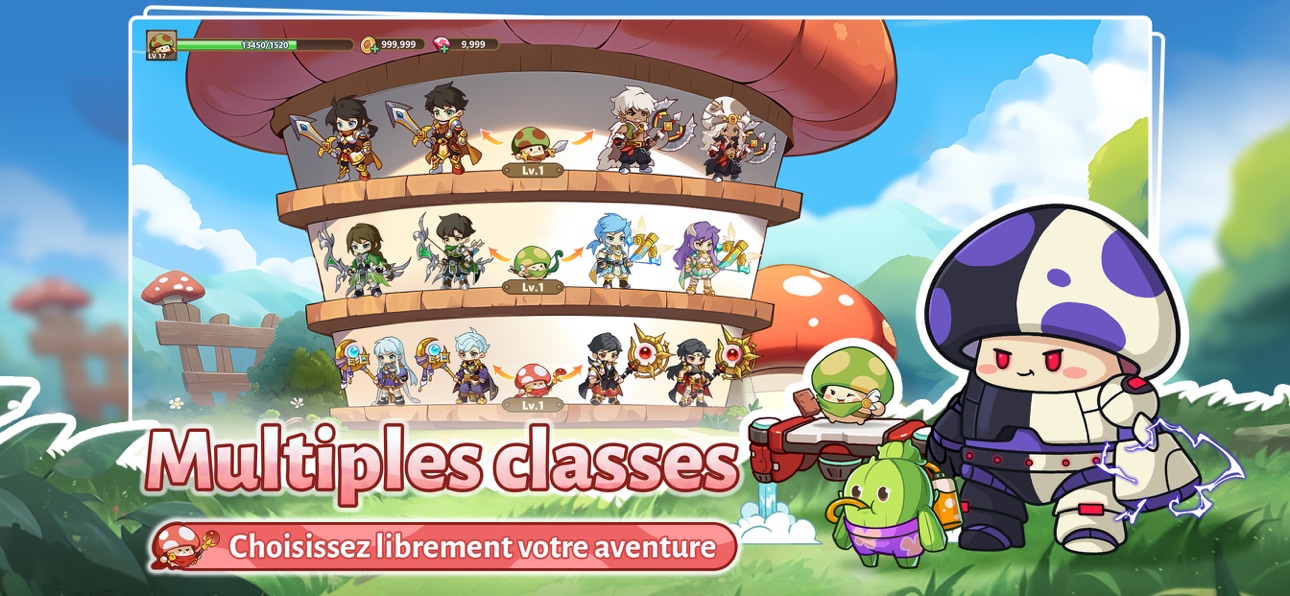 Legend of Mushroom iOS Mod IPA screenshot 3 - iOS game interface