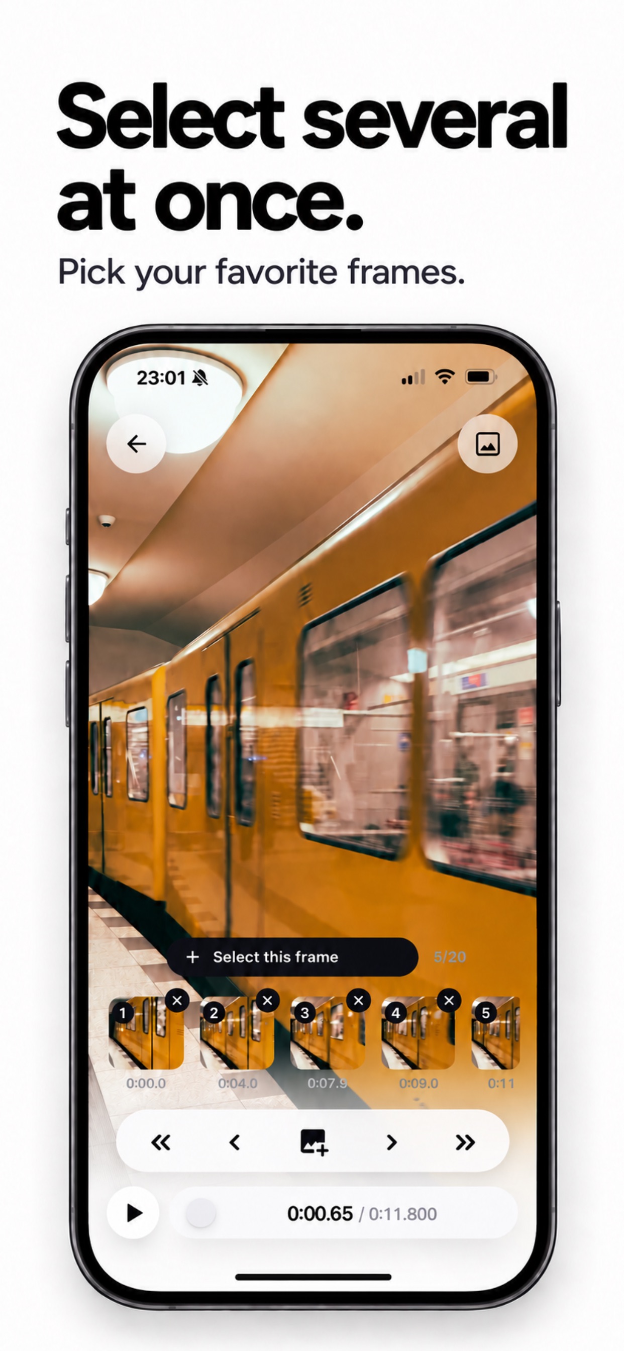 Screenshot 3 of FramePick: Video to Photo
