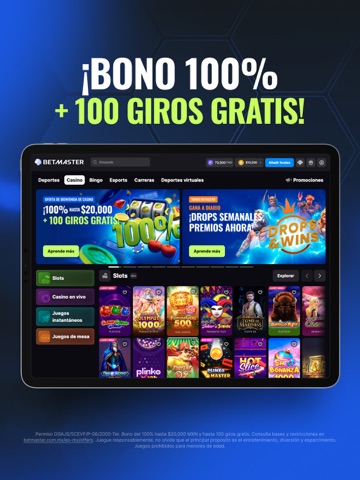 Betmaster: Apuestas Deportivas iPad screenshot 5