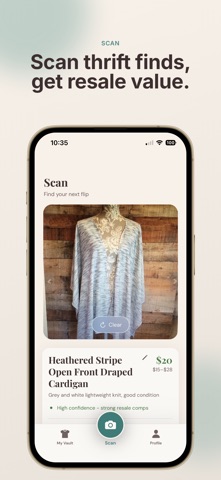 ThriftVault: Scan to Flip Screenshot 1 of 5