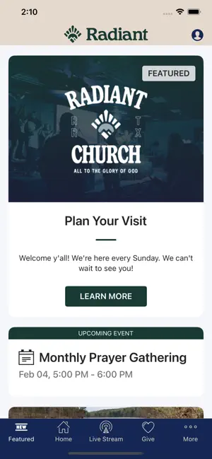 Radiant Church of Austin screenshot 1