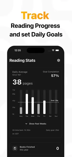 Verso: Book Reading Tracker screenshot 3