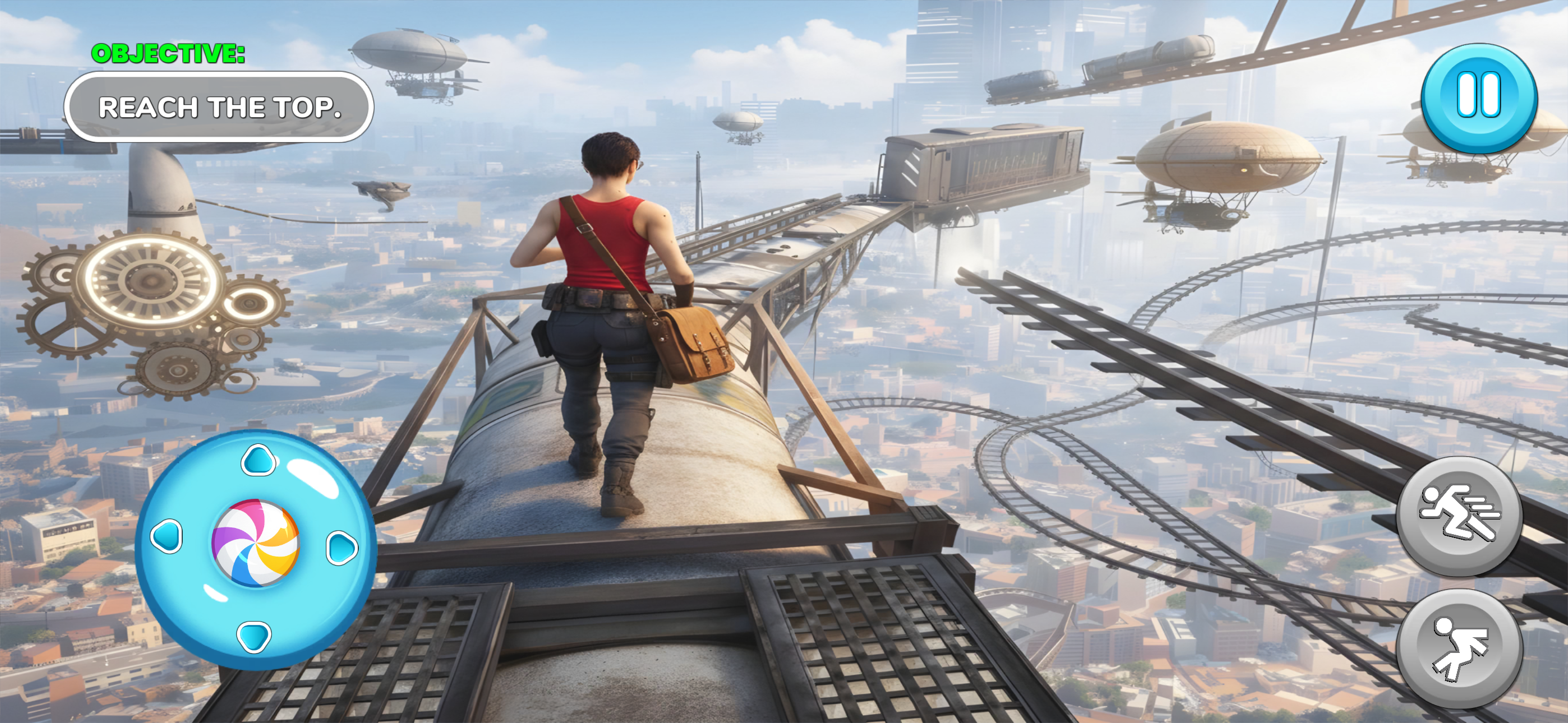 The Only Way Up Climb Jump Sim screenshot 3