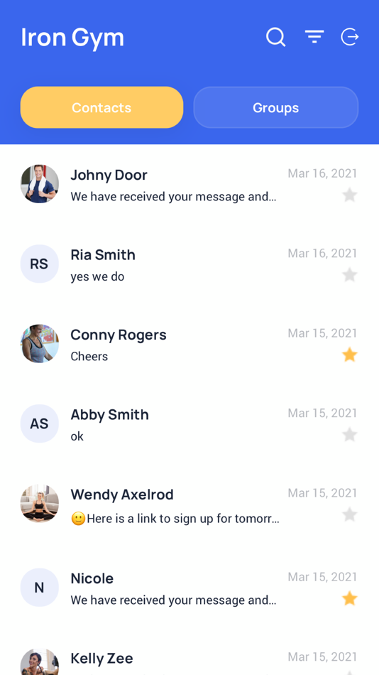 #2. Gleantap Inbox (iOS) 由: Gleantap