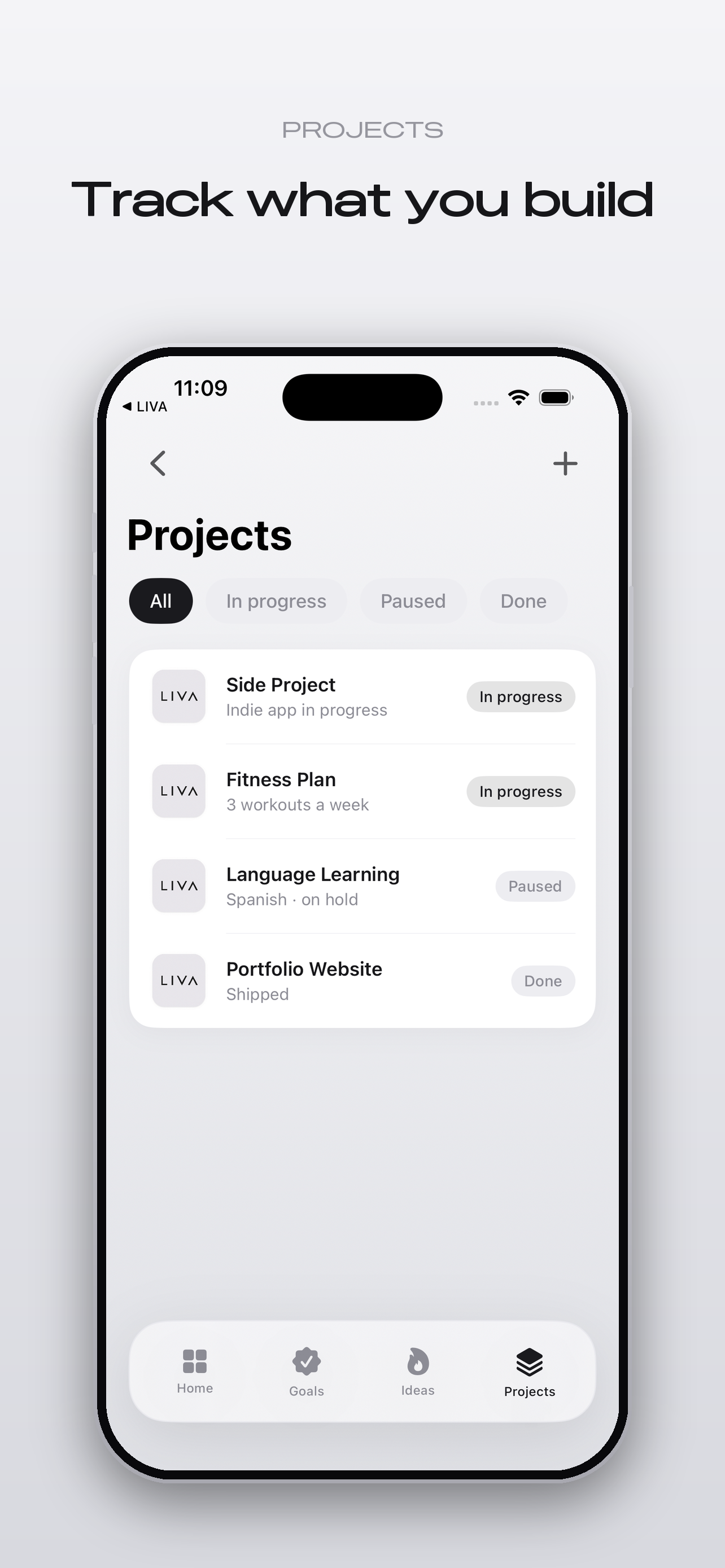 LIVA: Life OS screenshot 5