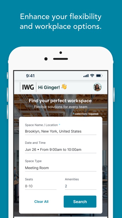 IWG Enterprise Portal