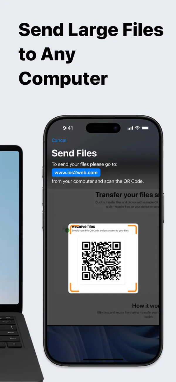 Screenshot #3 pour Smart Move QR File Transfer
