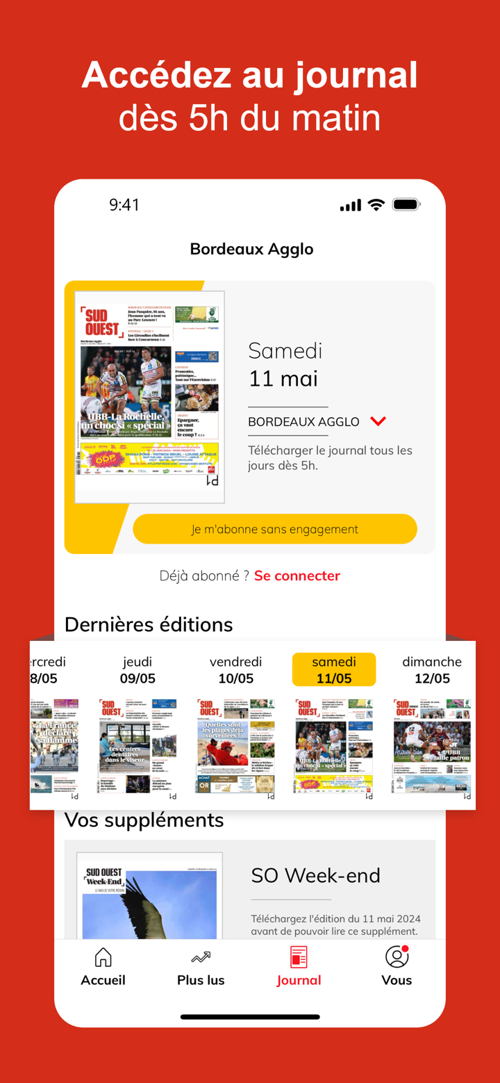 Sud Ouest : l'info en continu screenshot 6
