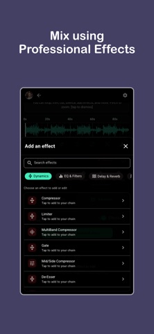 Audio Lab: Audio Editor iPhone screenshot