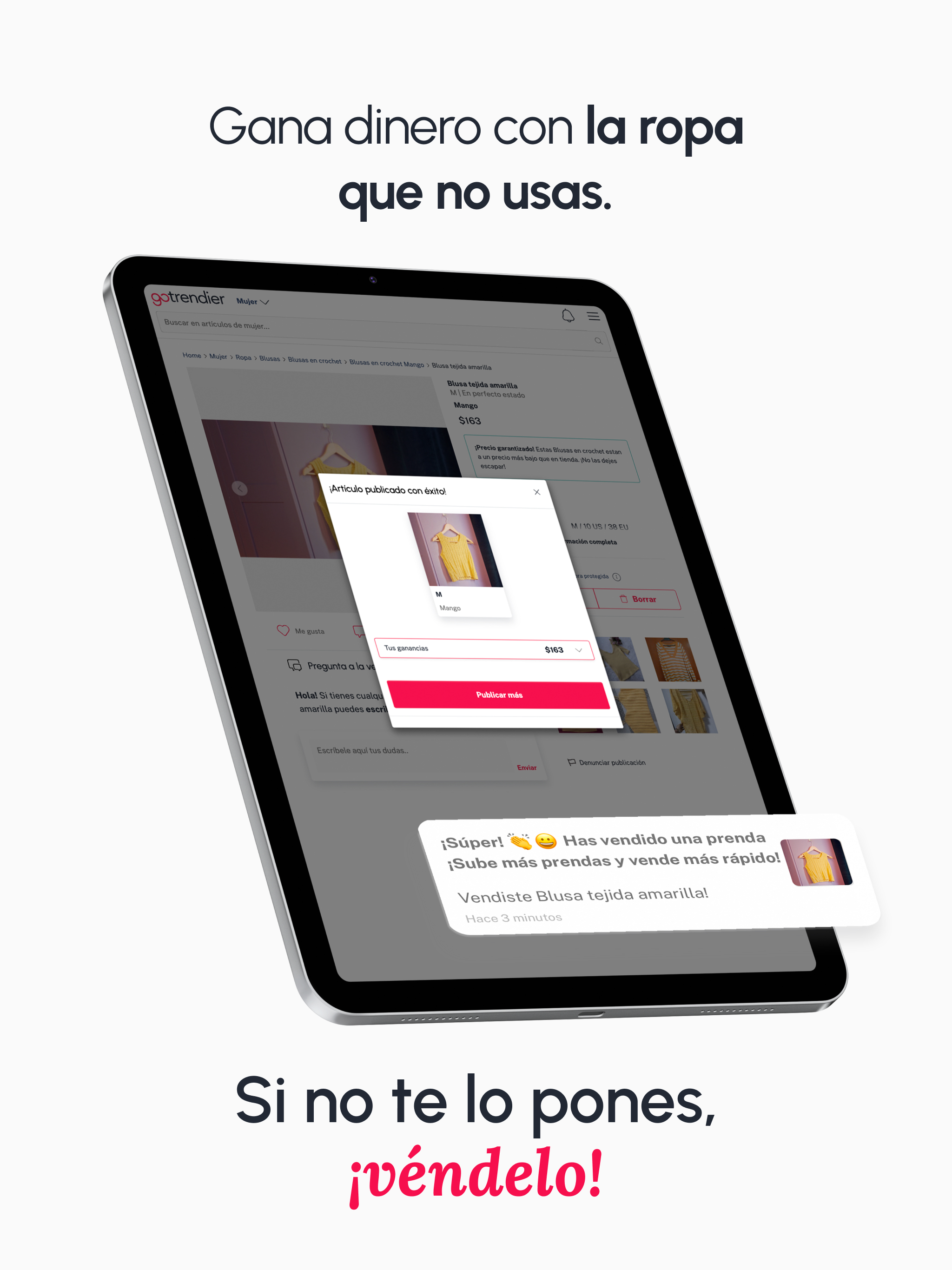 GoTrendier Compra y vende moda screenshot 7