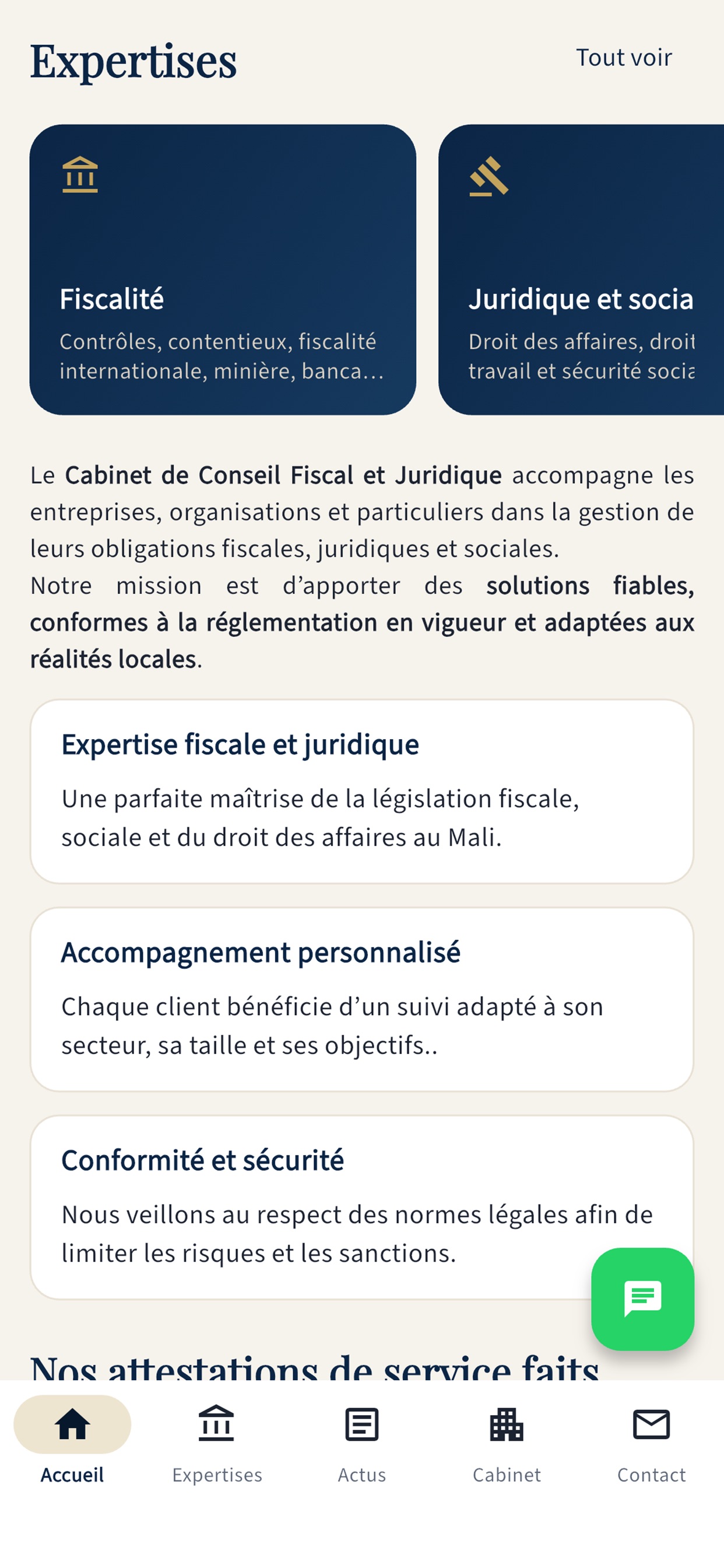Screenshot 4 of Fiscalistes Associés