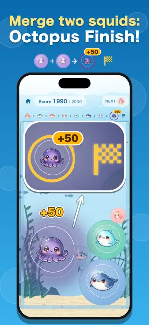 Ikatama: Ocean Merge Puzzle screenshot 2