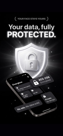 Overglow AI Looksmax Glow Up iPhone screenshot