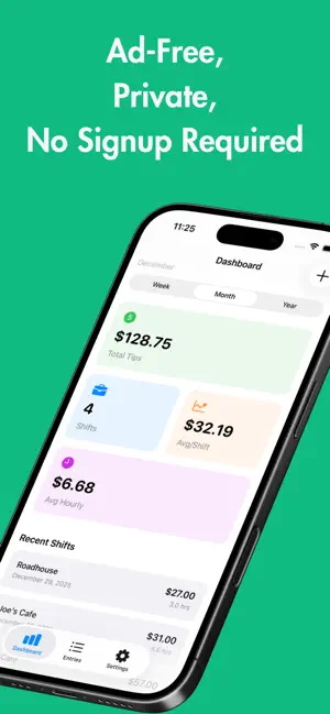 Tip Tracker: TipThat screenshot 3