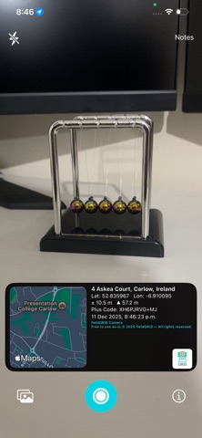 fieldGRID Camera screenshot
